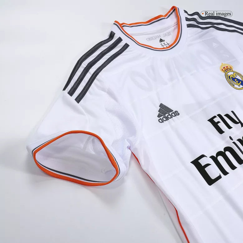 Real Madrid Retro Home Soccer Jersey