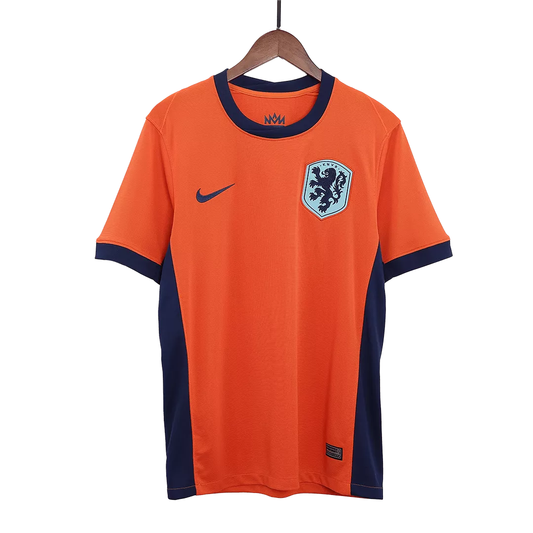 Netherlands Euro Cup 2024 Soccer Home Jersey Fan Version