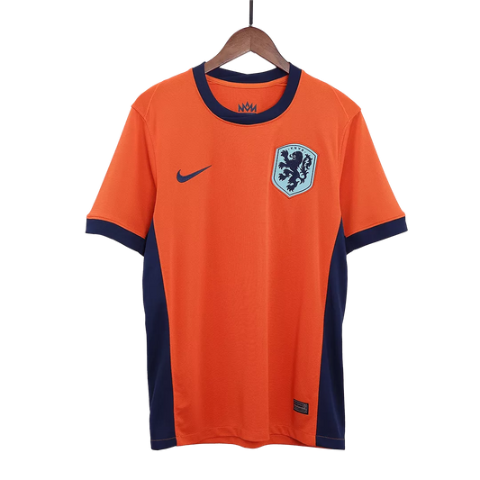 Netherlands Euro Cup 2024 Soccer Home Jersey Fan Version