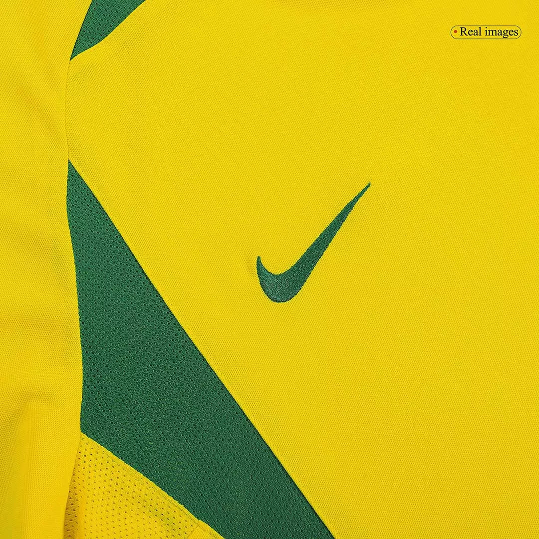 Brazil Retro Home Soccer Jersey