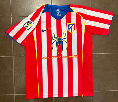 Atletico Madrid Retro 2004/05 F.Torres Away Soccer Jersey