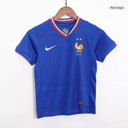 France kids Home Soccer Jersey 