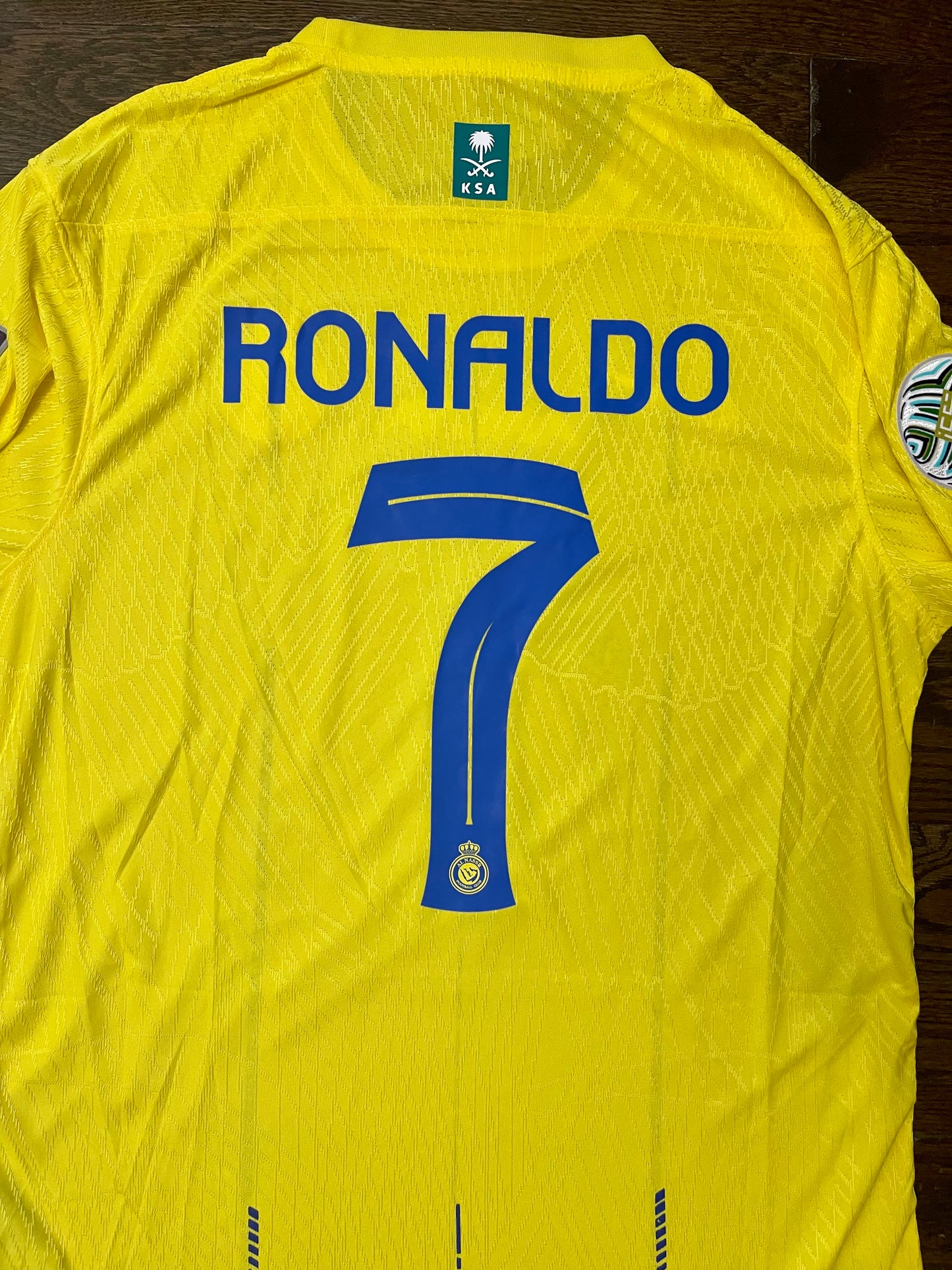 Ronaldo Al Nassr Home Soccer Jersey