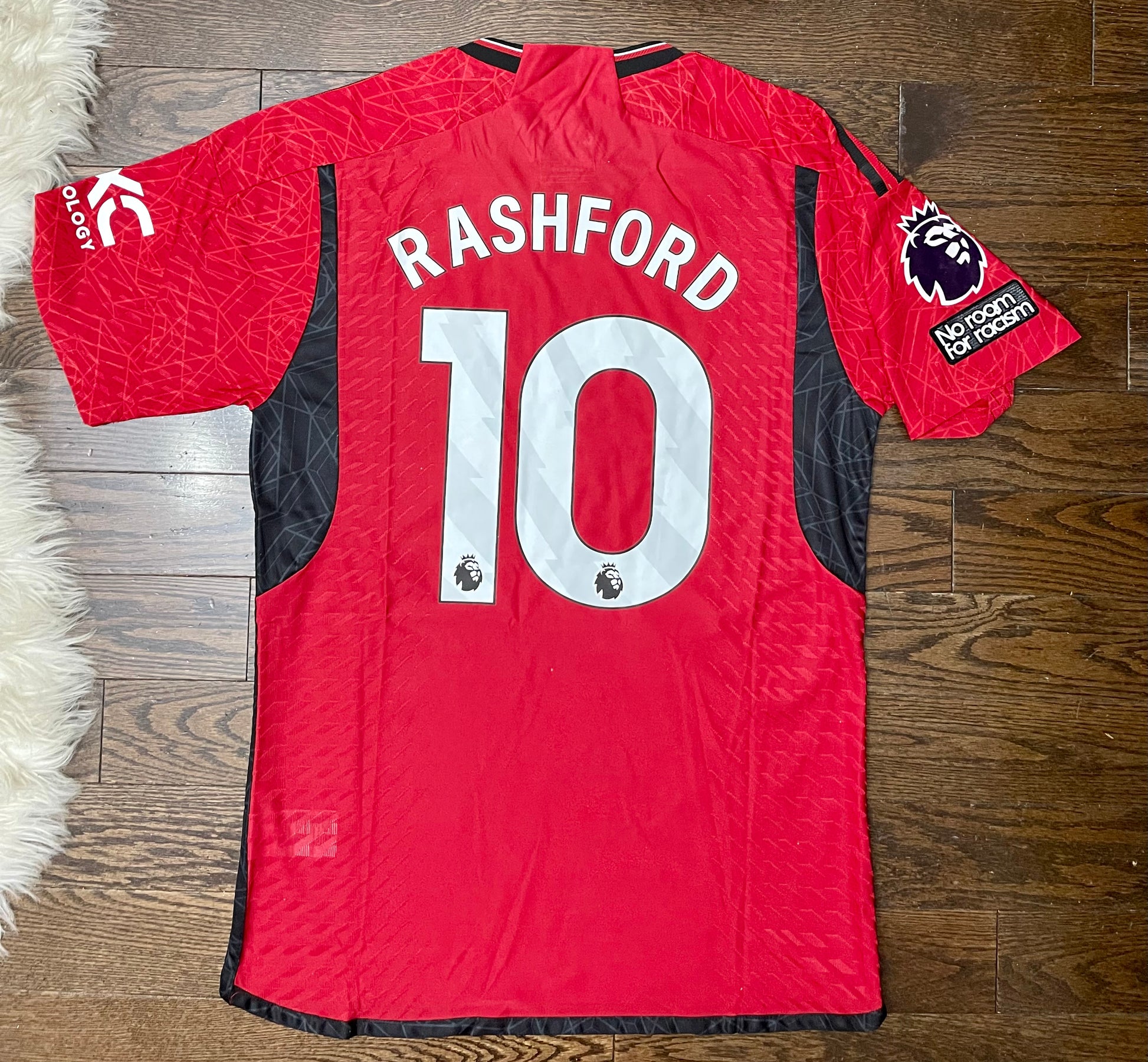 Rashford Manchester United Premier League Home Soccer Jersey