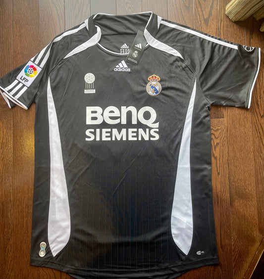 David Beckham Real Madrid Retro away Soccer Jersey