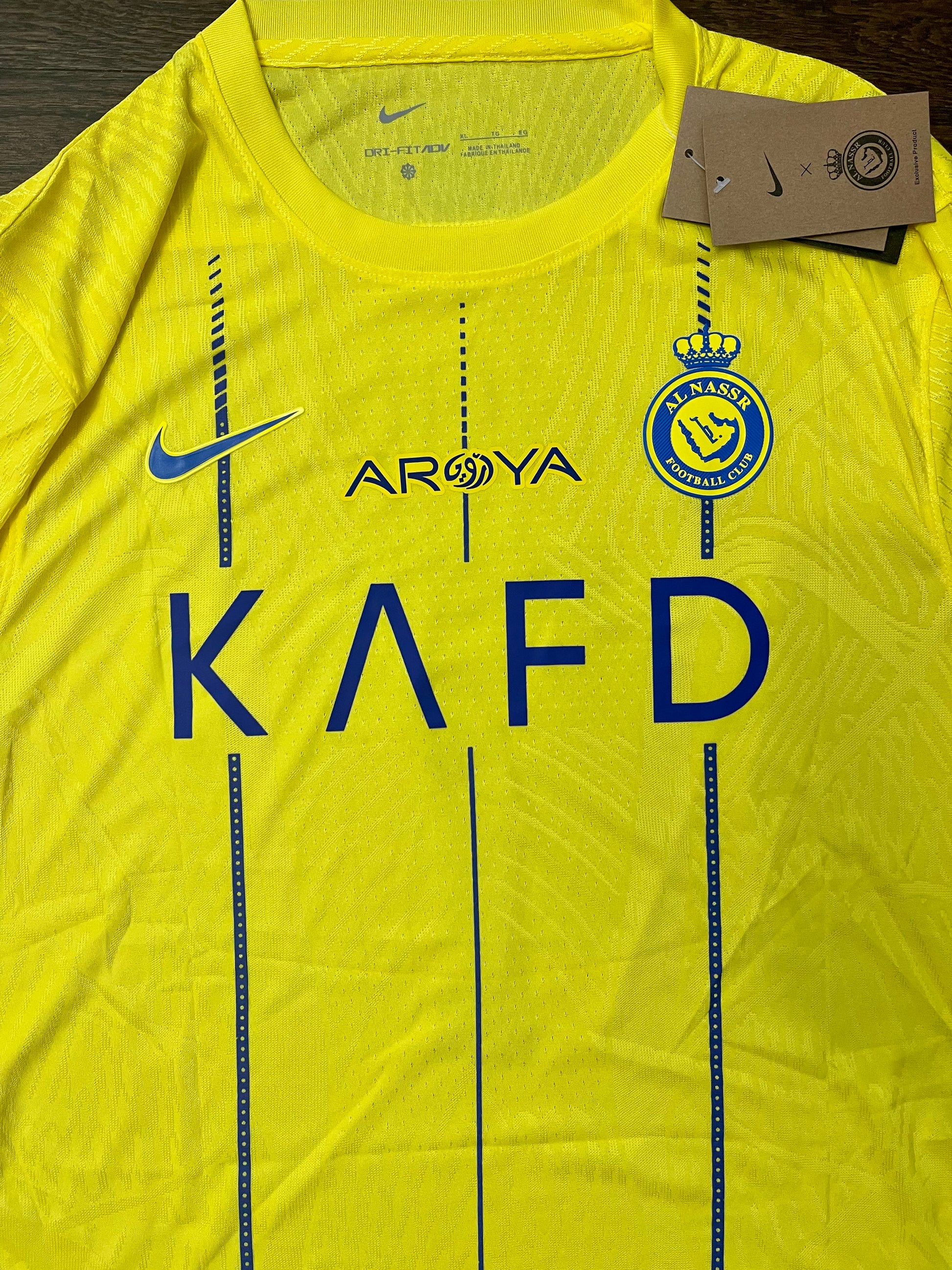 Ronaldo Al Nassr Home Soccer Jersey