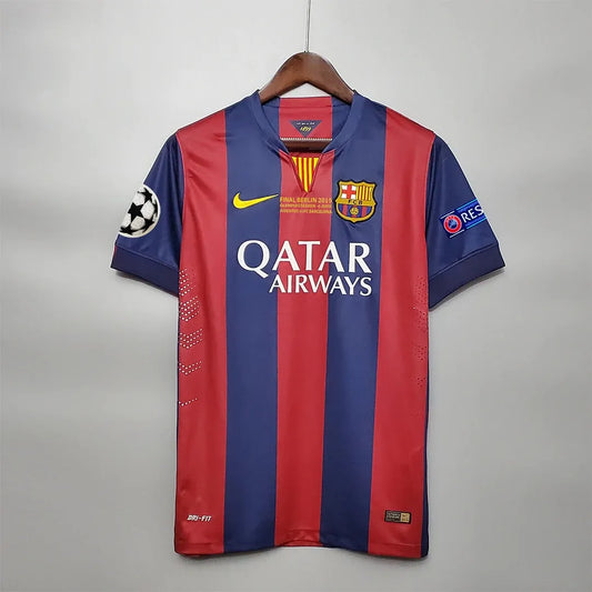 Barcelona Retro Lionel Messi Home Soccer Jersey