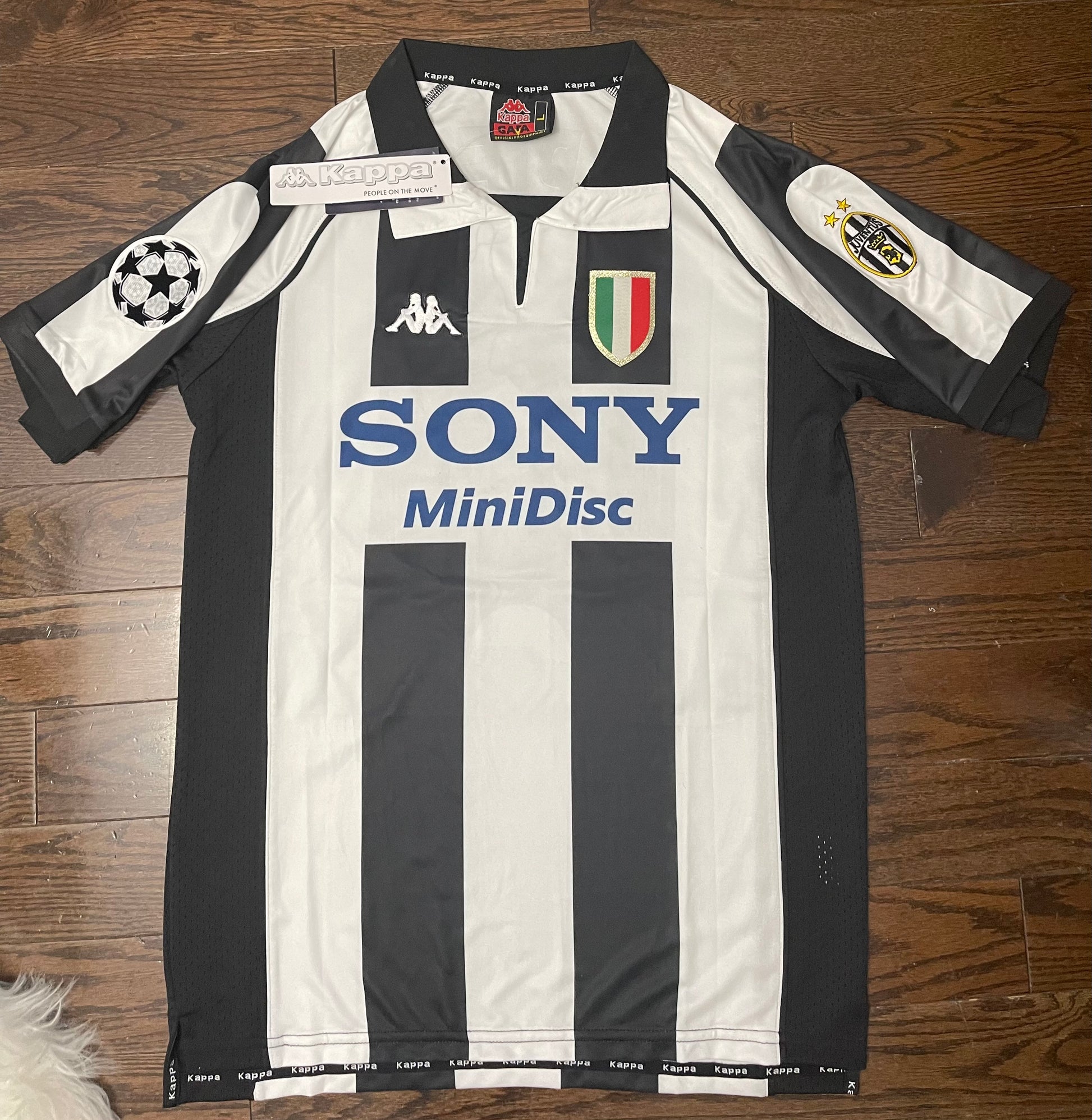 DEL PIERO Juventus Retro Home Soccer Jersey