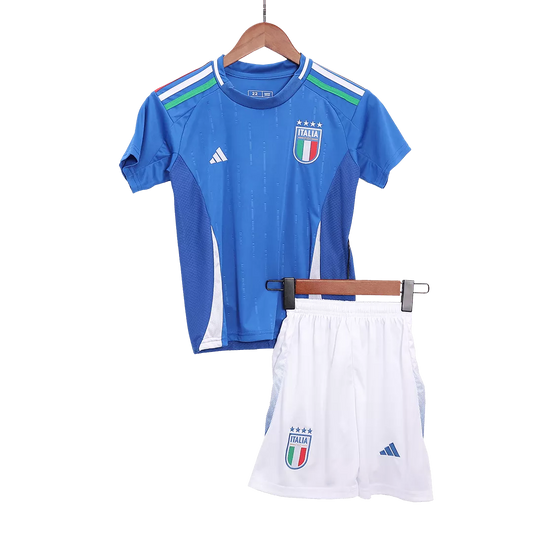 Italy kids Home Soccer Jersey Set