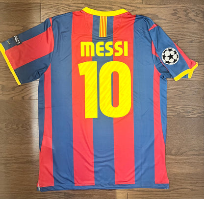 Lionel Mess Barcelona Retro Home Soccer Jersey