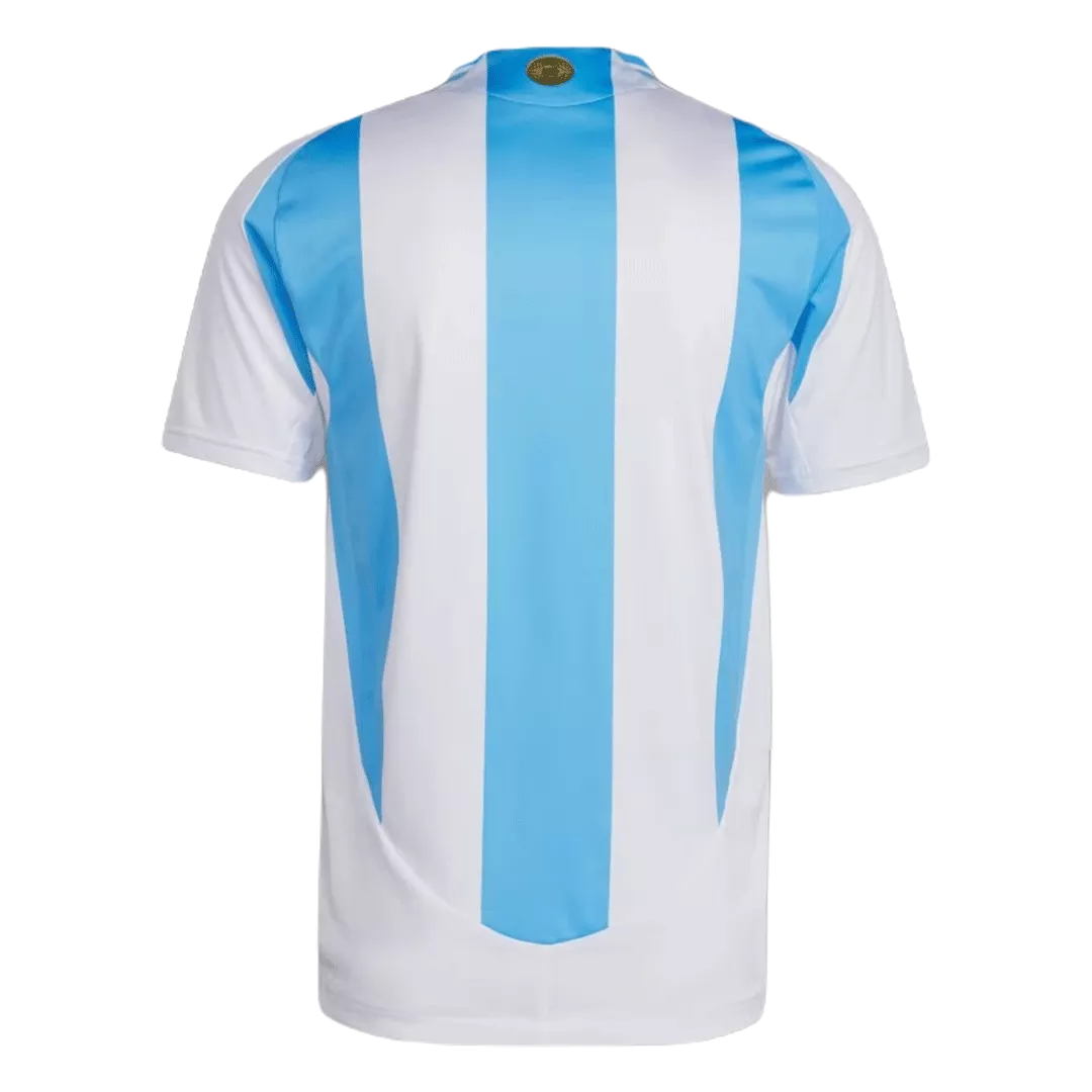 Argentina Copa America 2024 Soccer Home Jersey Player Version Fits Slim