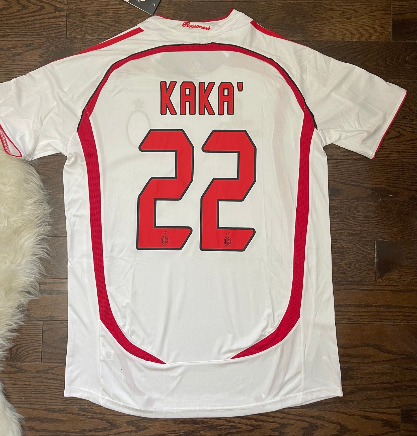 KAKA AC Milan Retro Soccer away Jersey