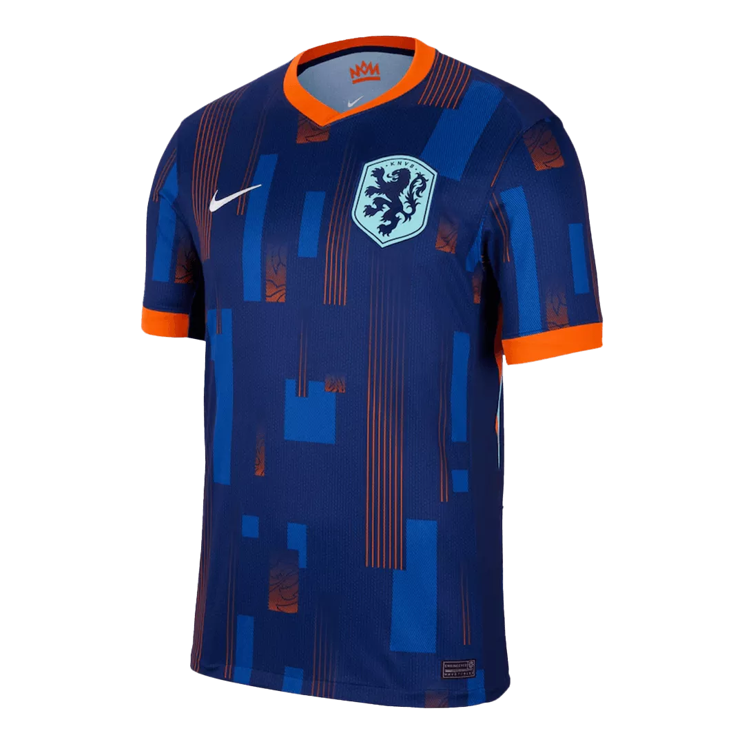 Netherlands Euro Cup 2024 away Soccer Jersey Fan Version