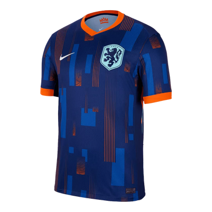 Netherlands Euro Cup 2024 away Soccer Jersey Fan Version