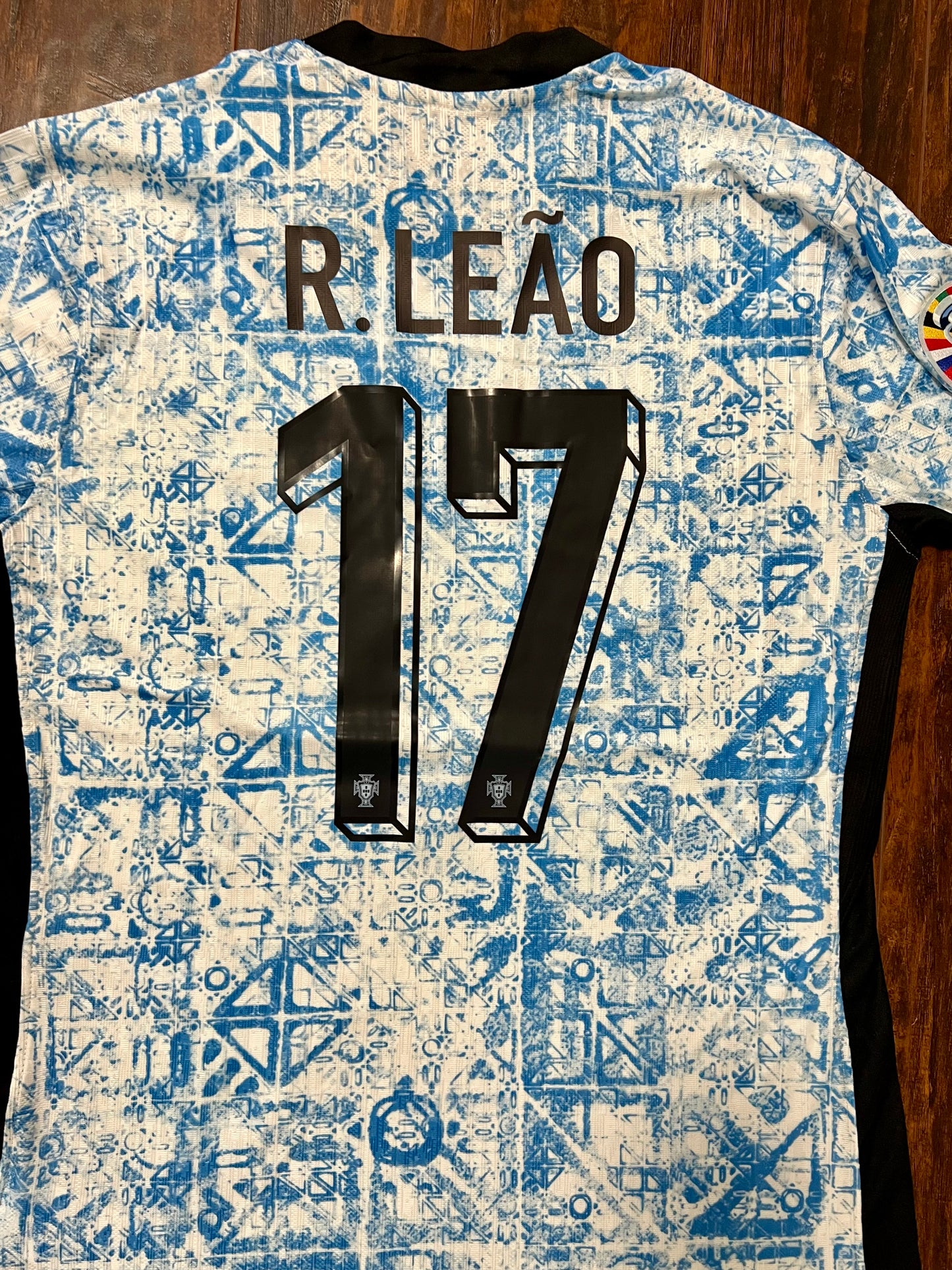 R.Leao Portugal Euro away Soccer Jersey