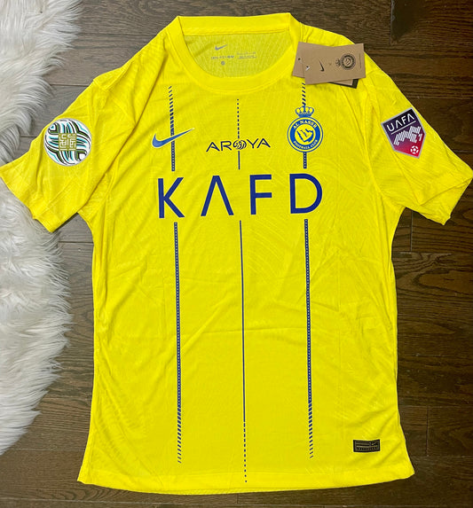 Ronaldo Al Nassr Home Soccer Jersey