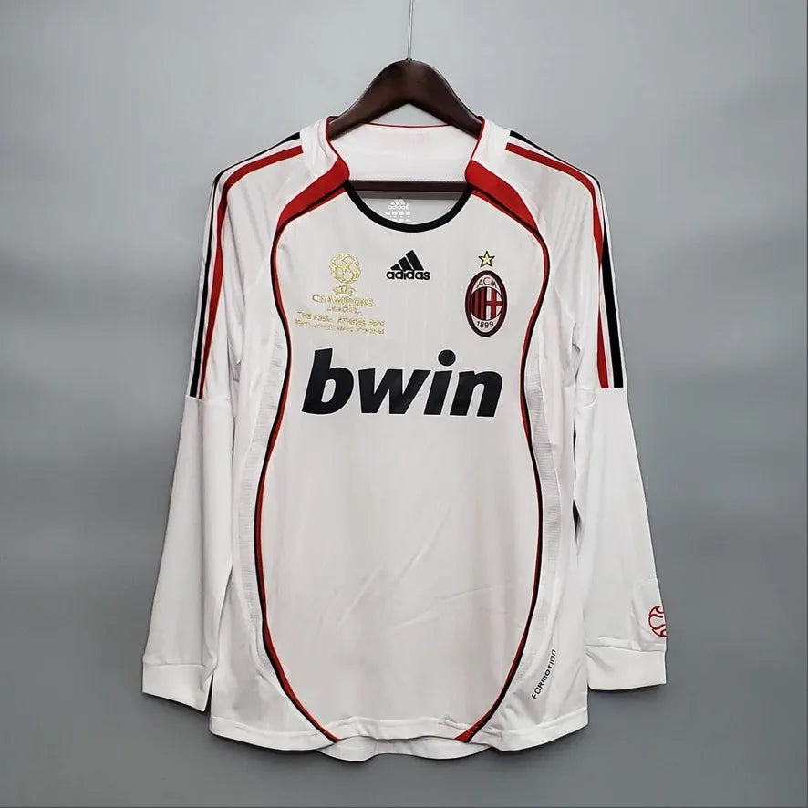 KAKA AC Milan Retro Soccer away Jersey Long Sleeves