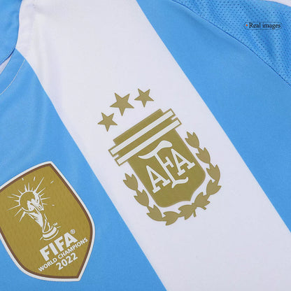 Argentina Copa America 2024 Soccer Home Jersey Player Version Fits Slim