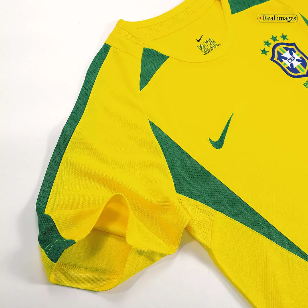 Brazil Retro Home Soccer Jersey