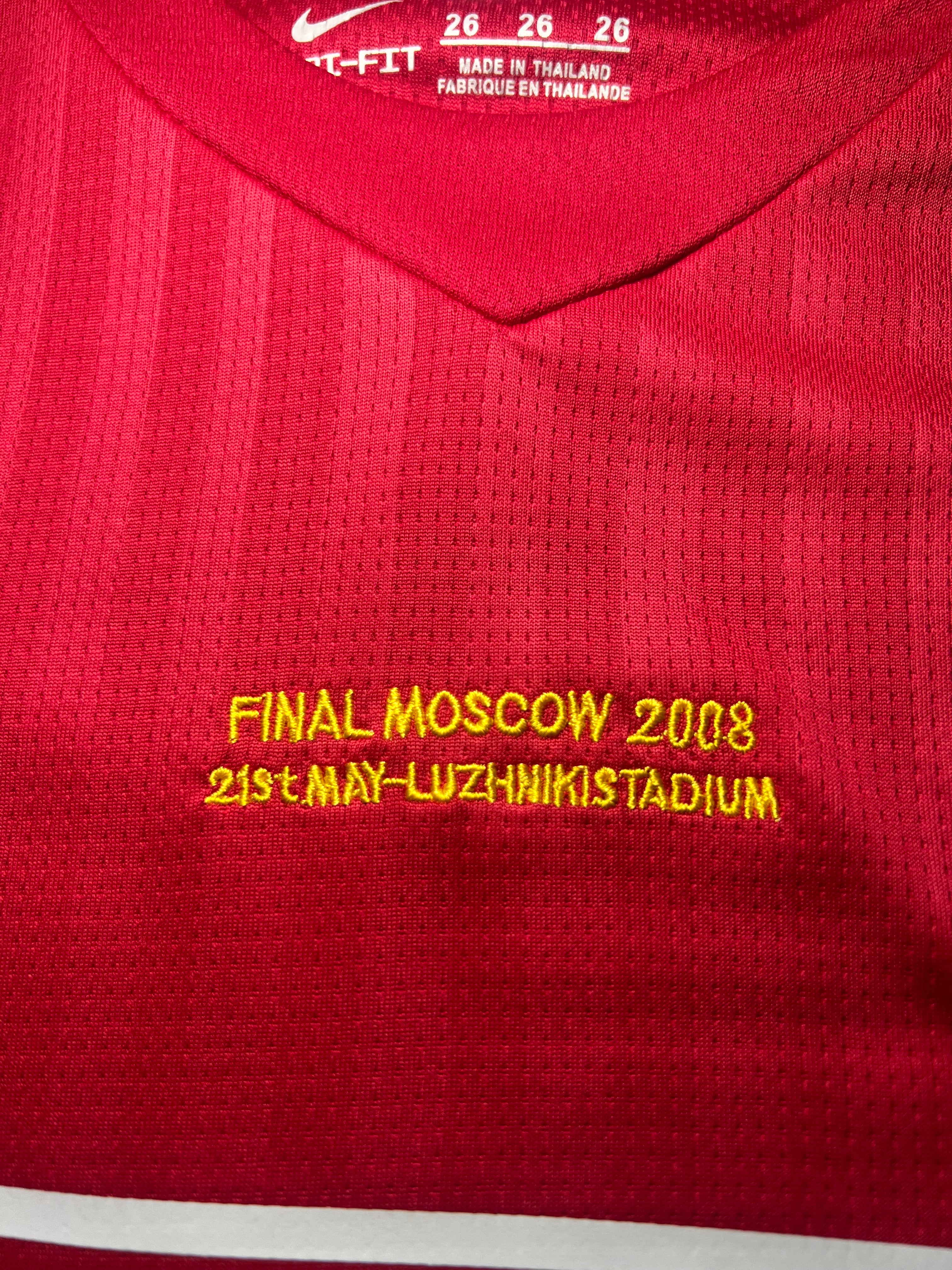 Manchester United Kids Ronaldo UCL Final Soccer Jersey with Shorts 2008
