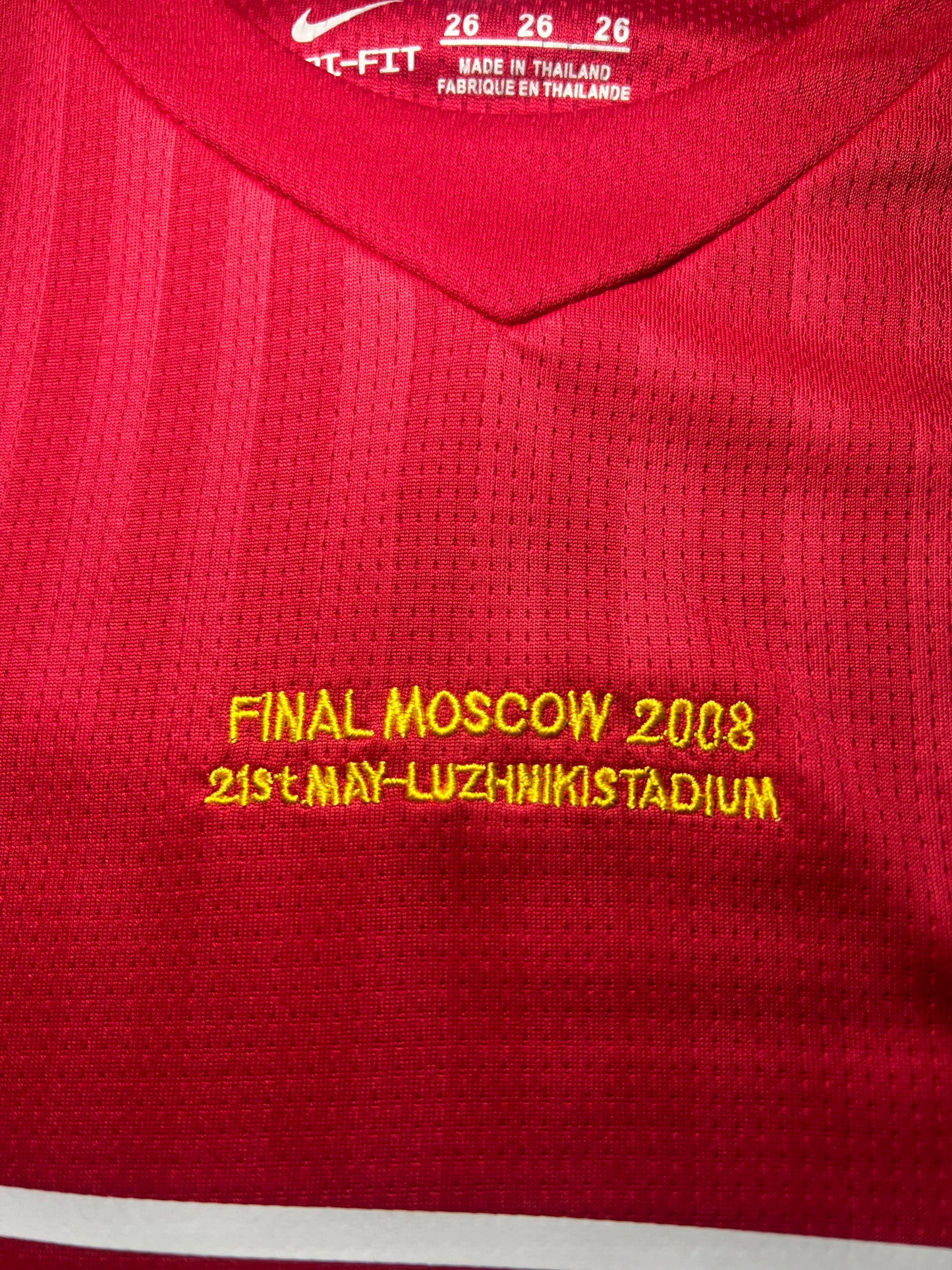 Manchester United Kids Ronaldo UCL Final Soccer Jersey with Shorts 2008