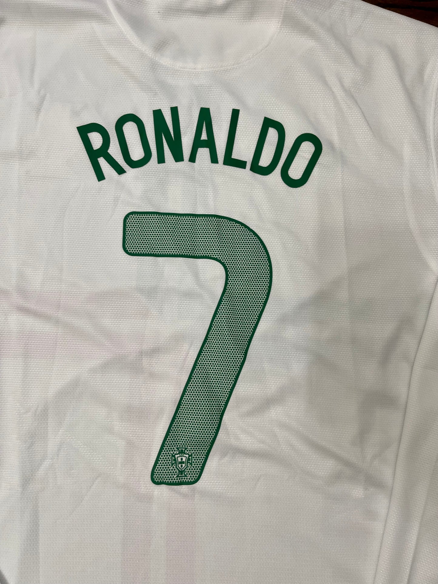 Ronaldo Portugal Retro Long Sleeves Soccer Jersey 