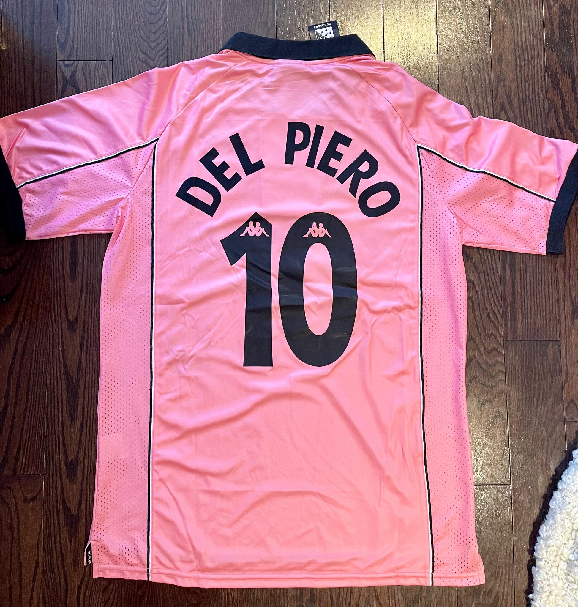 Del Piero Juventus Retro away Soccer Jersey