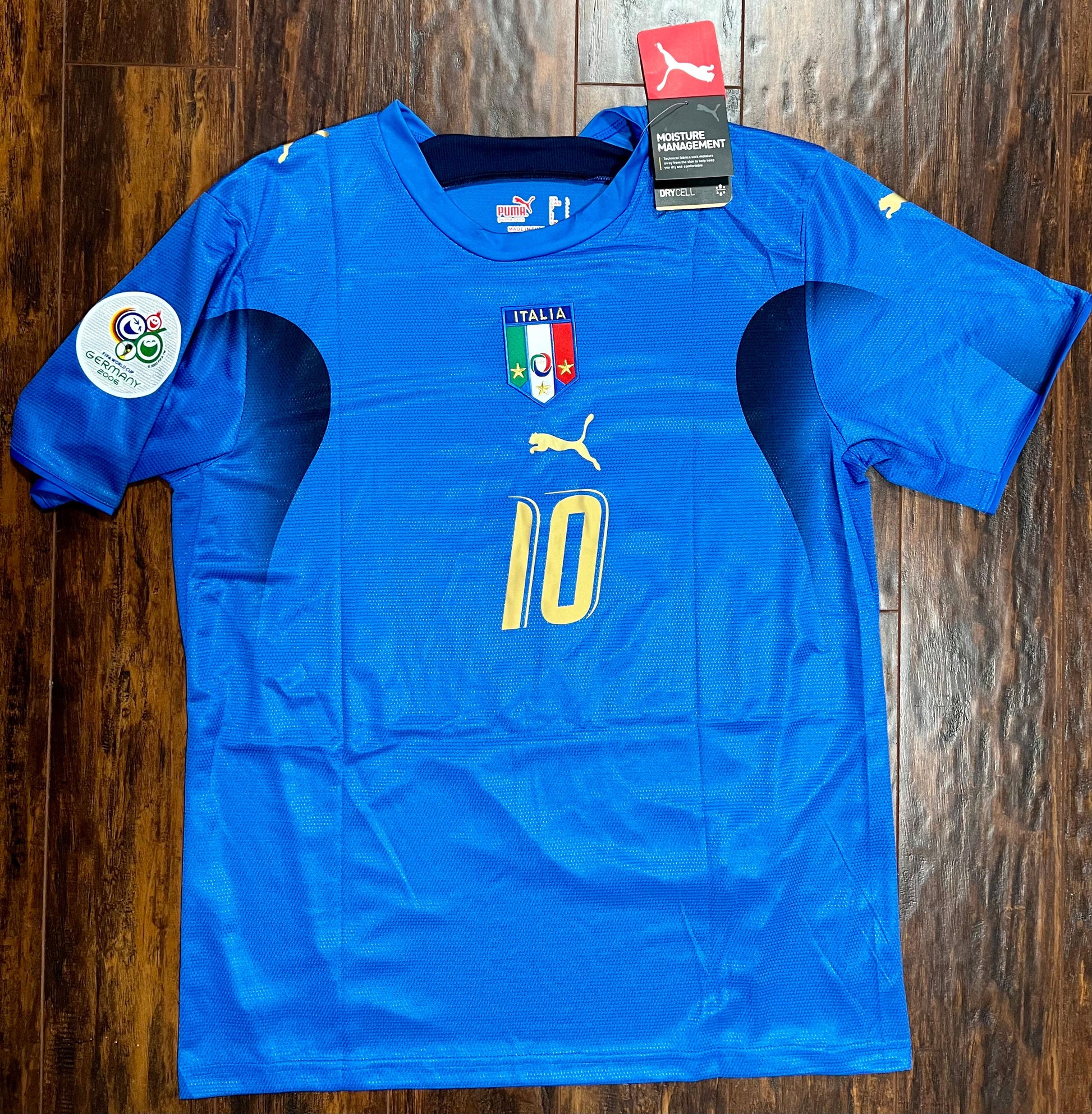 Totti Italy Retro Home Soccer Jersey