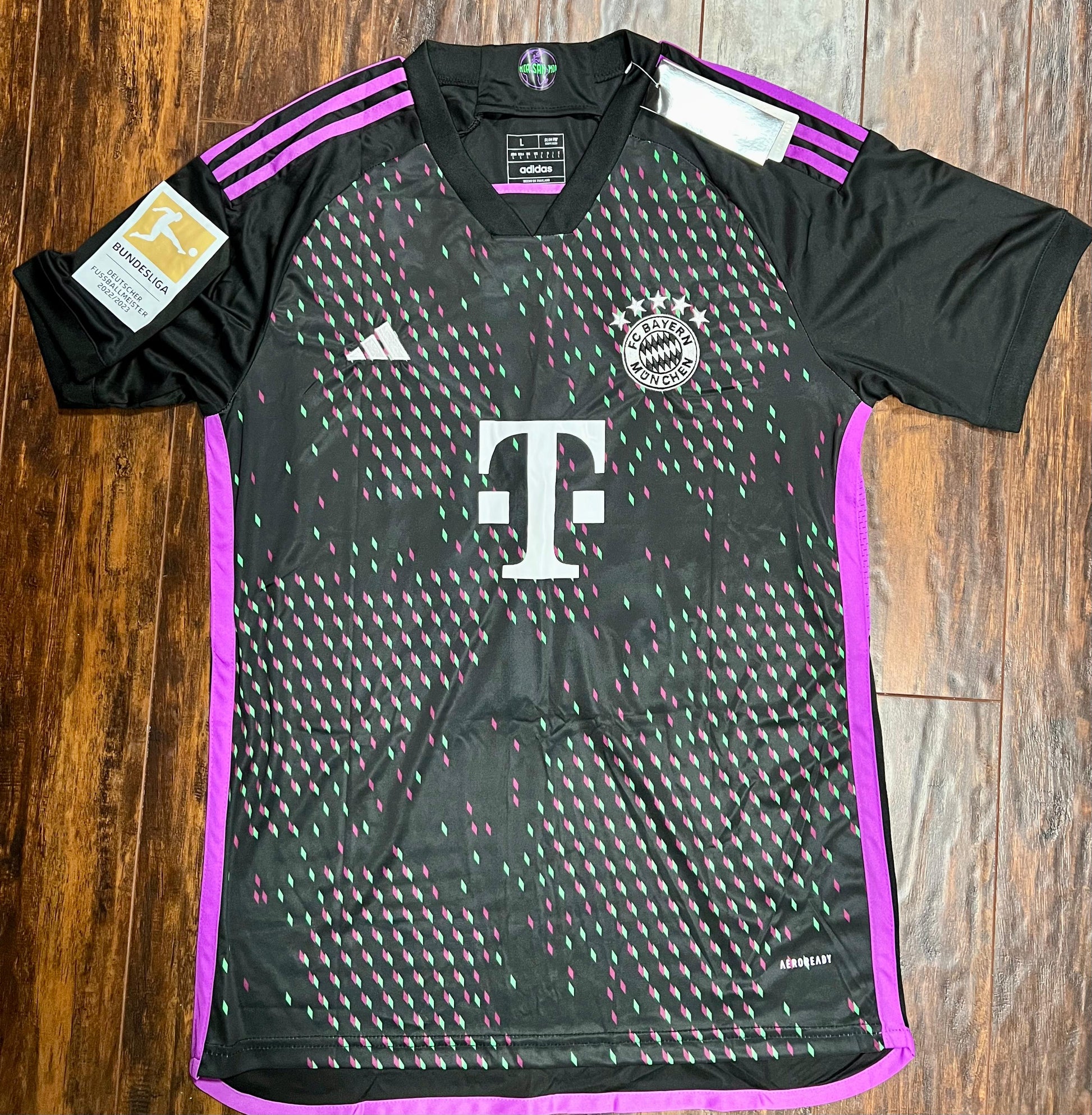 Fc Bayern Munich Alphonso Davies away Soccer Jersey