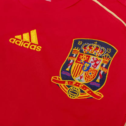 Spain Retro Soccer Jersey Home 2008