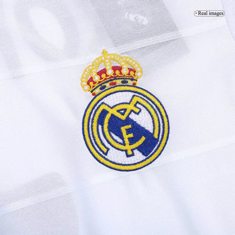 Real Madrid Retro Home Soccer Jersey