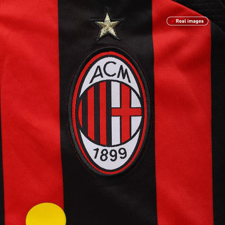 AC Milan Retro Custom Home Soccer Jersey