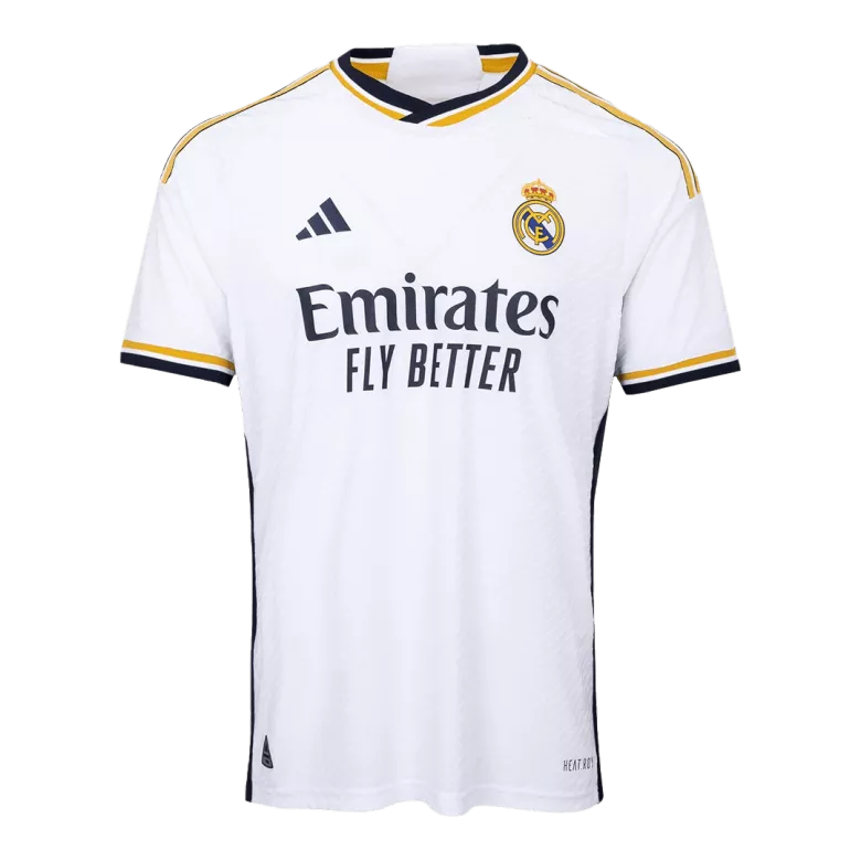 Real Madrid Home Soccer Jersey Player Version Fits Slim