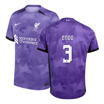 FC ENDO Men's Liverpool Soccer Jersey Third Away Shirt 2023/24