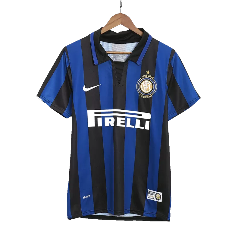 Inter Milan Jersey Custom Home Soccer Retro Jersey 2007/08