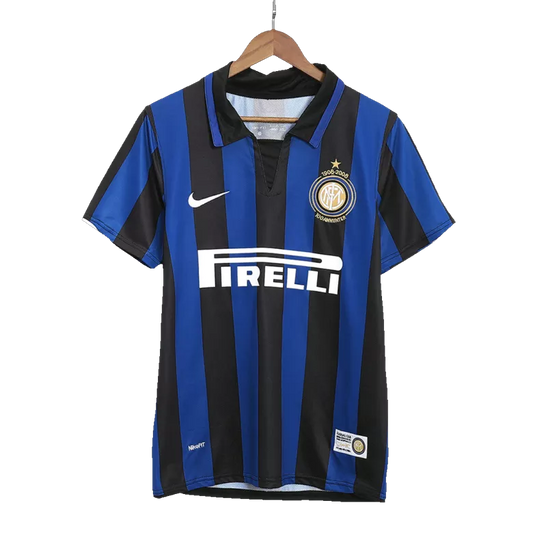 Inter Milan Jersey Custom Home Soccer Retro Jersey 2007/08