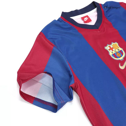 Barcelona Retro Custom Home Soccer Jersey 1998/99