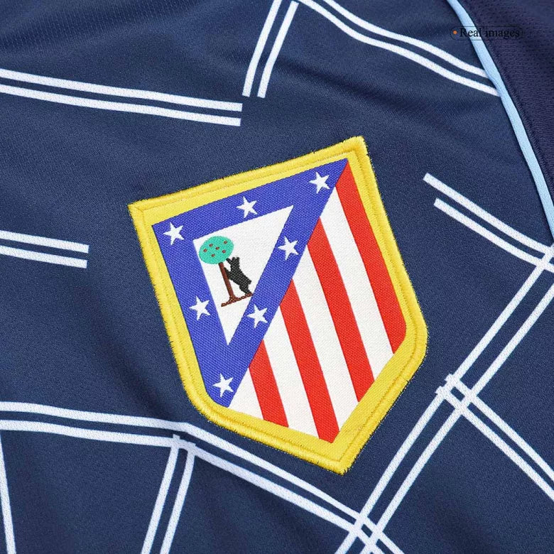 Atletico Madrid Retro Custom Away Soccer Jersey