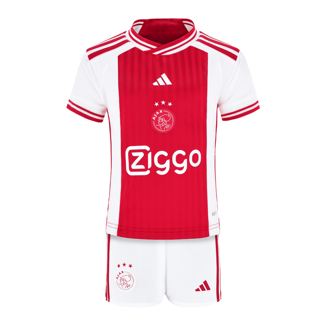 Ajax Kids Home Soccer Jersey Kit