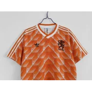 Netherlands Retro Home Soccer Jersey Euro Cup 1988 - Image 5