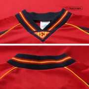 Spain Retro Soccer Jersey Home World Cup 1998 - Image 8