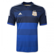 Argentina Retro Away Soccer Jersey World Cup 2014