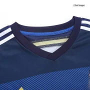 Argentina Retro Away Soccer Jersey World Cup 2014 - Image 4