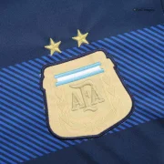 Argentina Retro Away Soccer Jersey World Cup 2014 - Image 5
