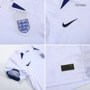 England Kids Home Soccer Jersey Kit Women's World Cup 2023 - Image 3