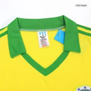 Brazil Retro Home Soccer Jersey 1977 - Image 2
