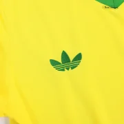 Brazil Retro Home Soccer Jersey 1977 - Image 4