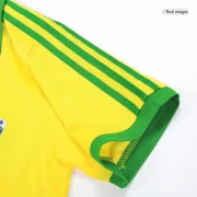 Brazil Retro Home Soccer Jersey 1977 - Image 5