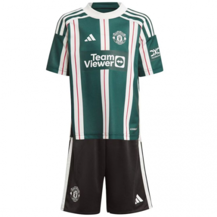 Manchester United Kids Away Soccer Jersey Kit 2023/24