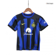 Inter Milan Kids Home Soccer Jersey Kit (Jersey + Shorts) 2023/24